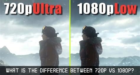 what is the difference between 720p and 1080p|Difference Between 480p, 720p, 1080p, 1440p, 2K, .